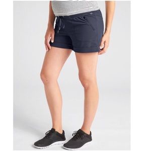 GapFit Maternity Hiking Shorts, Size Small in Blue